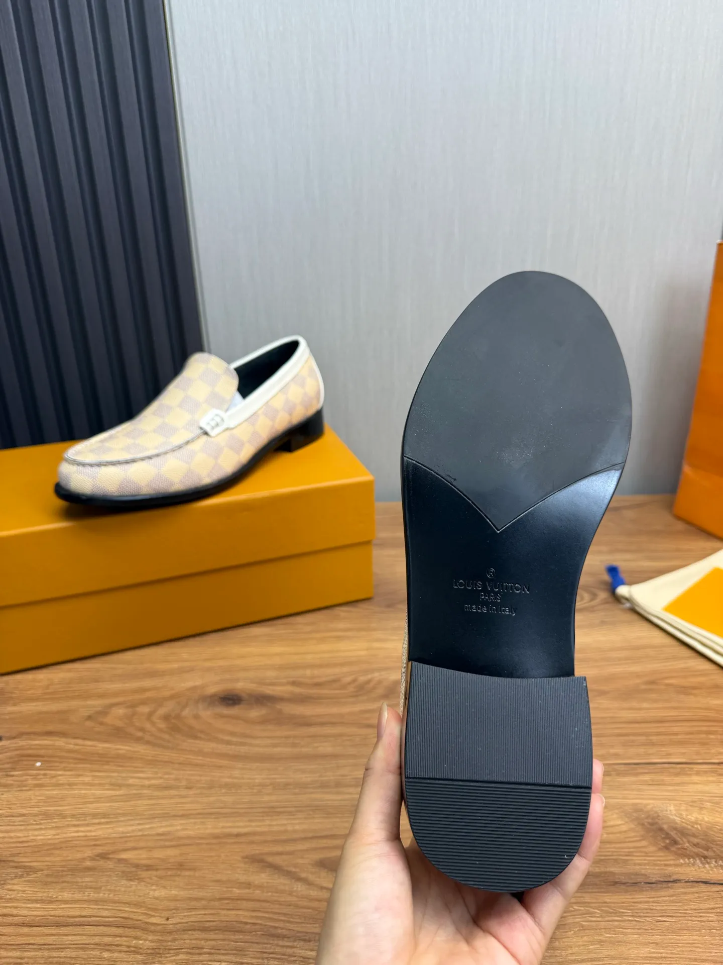 Factory 660💰 LV. Men's business casual leather shoes, all made of imported original brand leather, just to create a more comfortable wearing experience, original non-slip and wear-resistant outsole ✔️16-45 (38.45 non-returnable)
